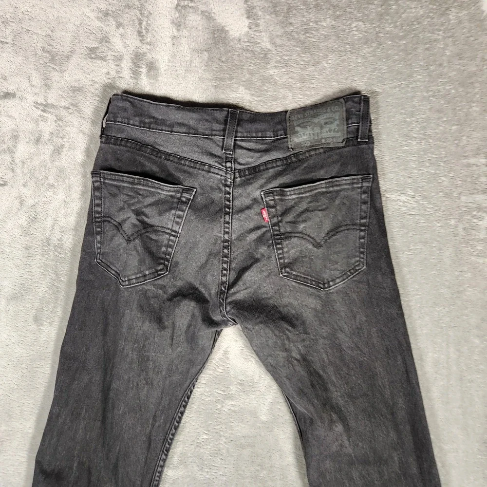 Levi's 505 Jeans Men's 30X30‎ (Tag 29X30) Black Y2K 90s Straight